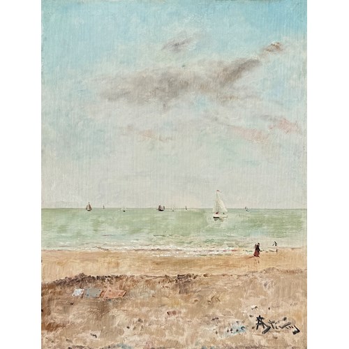 La plage près de Dieppe